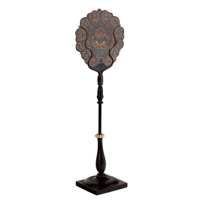 Vintage Fan with Wooden Stand-VMM-1820287