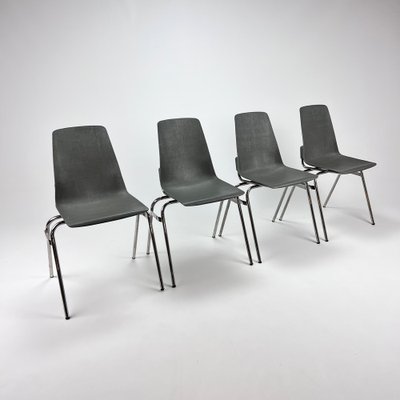 Vintage Fantasia Chairs, France, 1960s, Set of 4-RMX-1332369