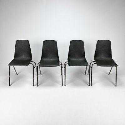 Vintage Fantasia Chairs, France, 1960s, Set of 4-RMX-1332369