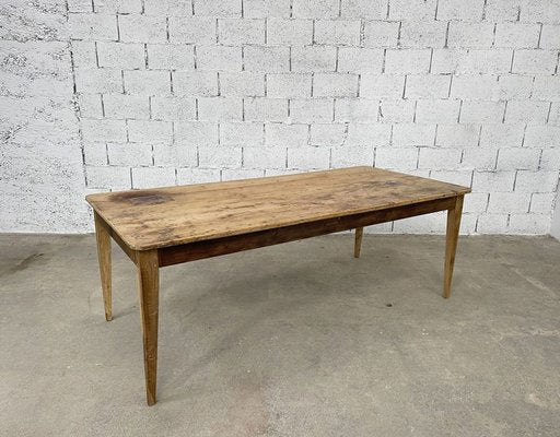 Vintage Farm Table, 1890s-PB-1700425