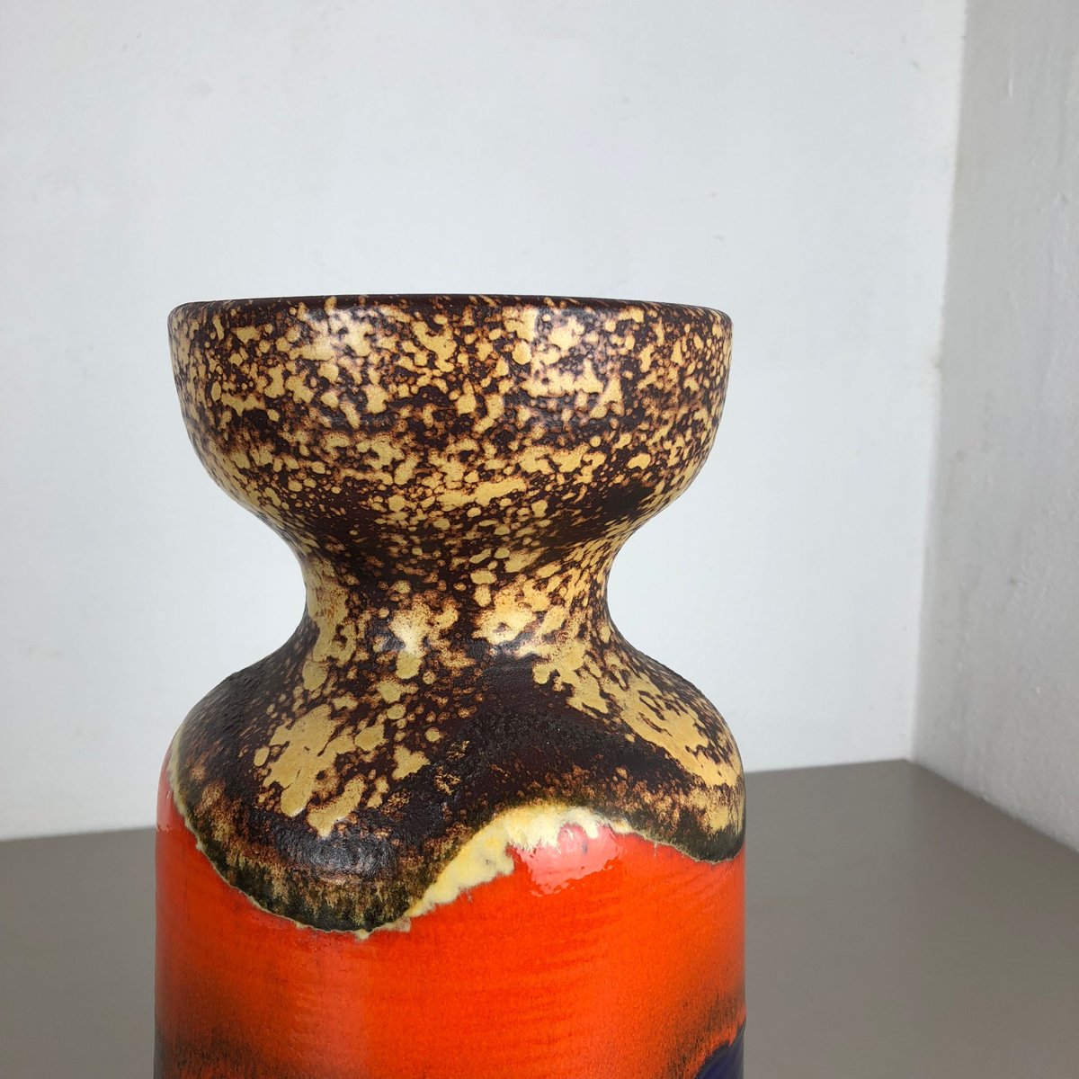 Vintage Fat Lava Ceramic Vase from Dümmler und Breiden