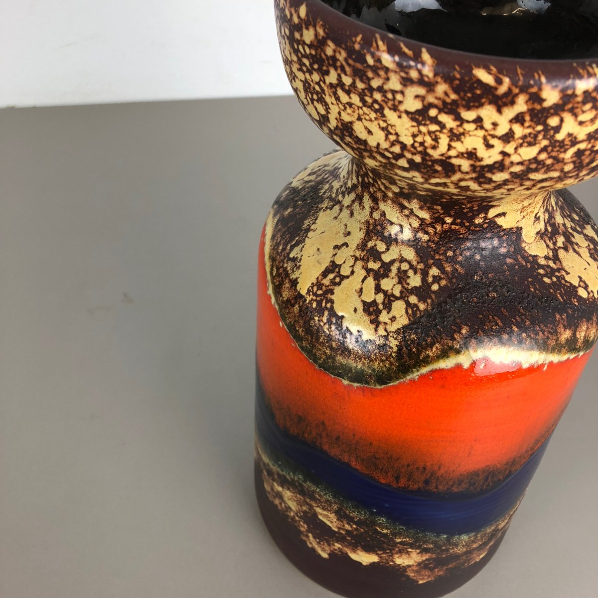 Vintage Fat Lava Ceramic Vase from Dümmler und Breiden