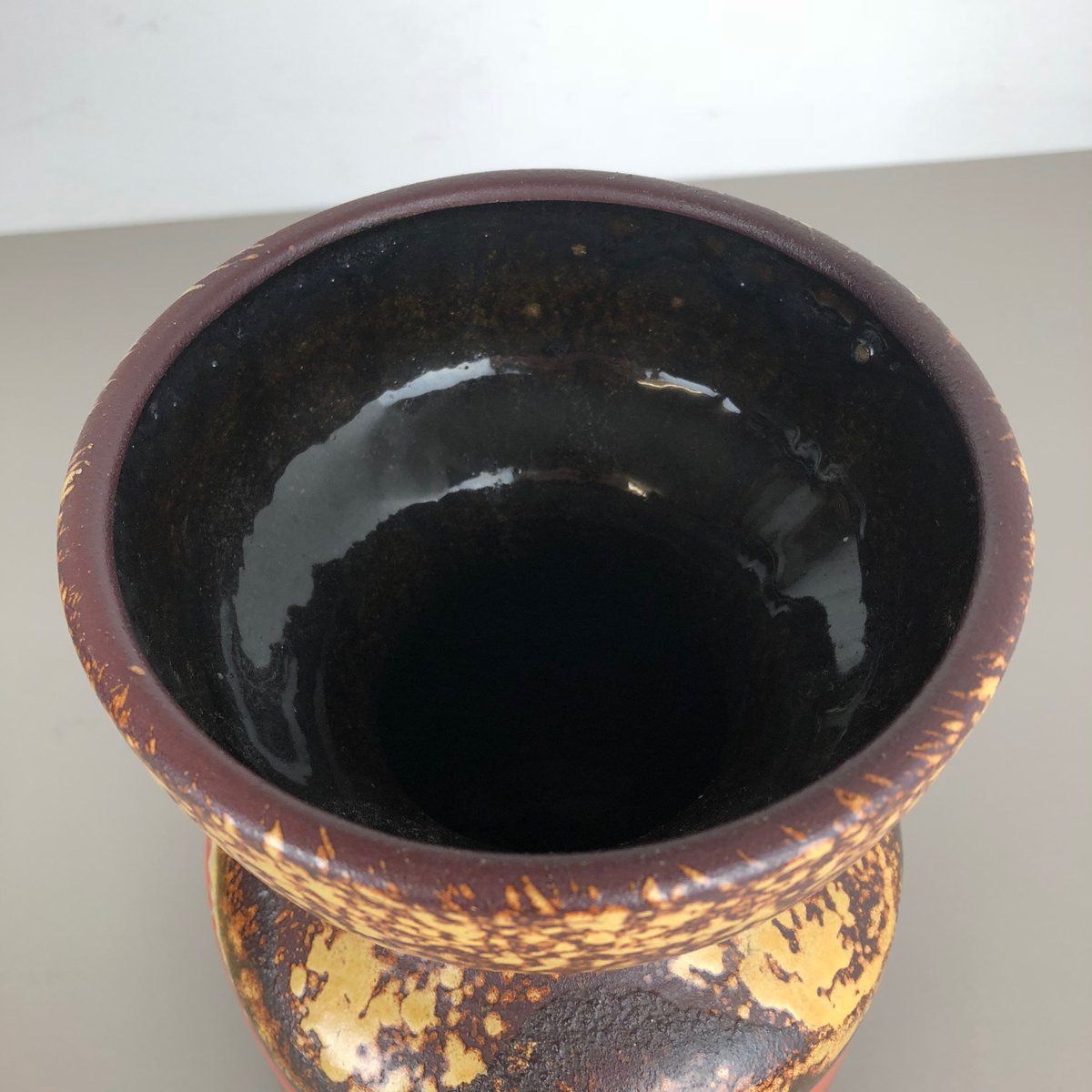 Vintage Fat Lava Ceramic Vase from Dümmler und Breiden