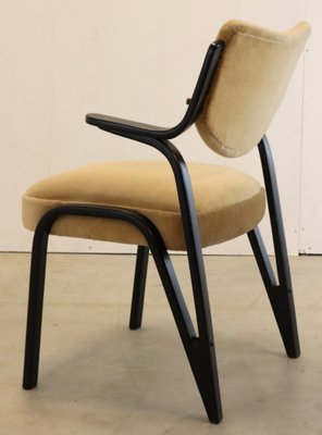 Vintage Fehrbellin Armchair in Wood & Fabric-FYZ-1677874