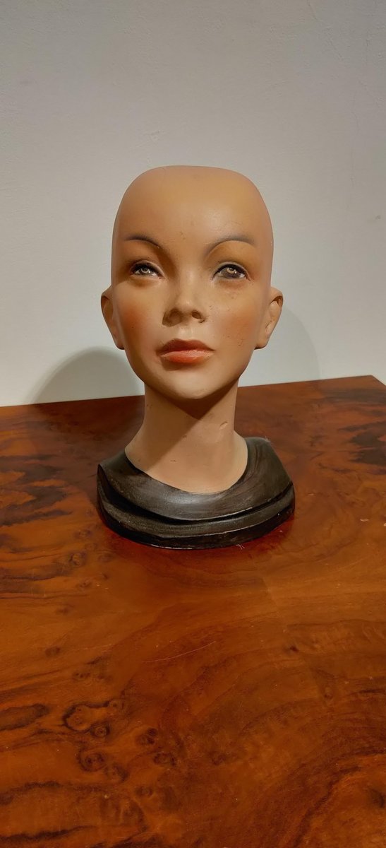 Vintage Female Mannequin Bust