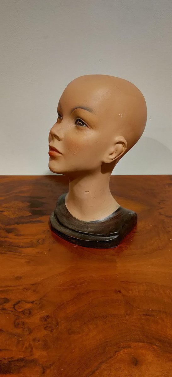 Vintage Female Mannequin Bust