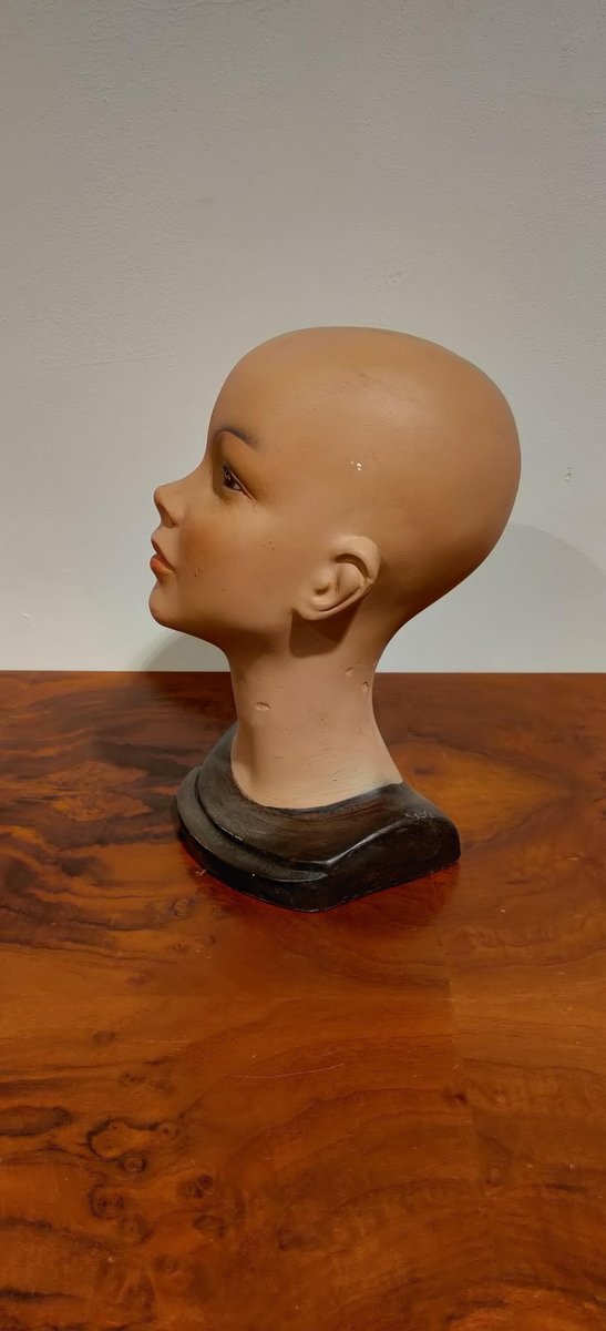 Vintage Female Mannequin Bust