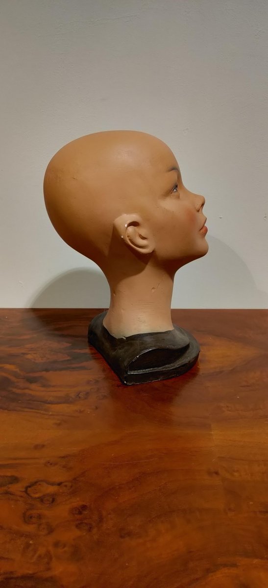 Vintage Female Mannequin Bust