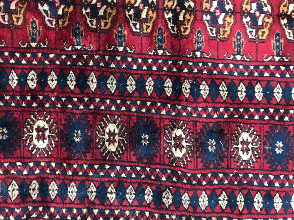 Vintage Fine Boukhara Afghan Rug