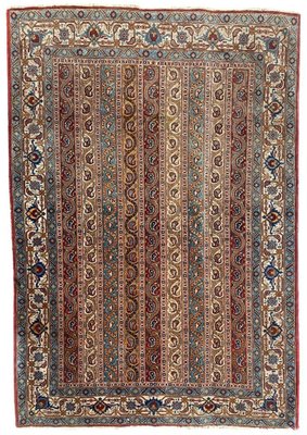 Vintage Fine Qom Rug-YMM-1318370