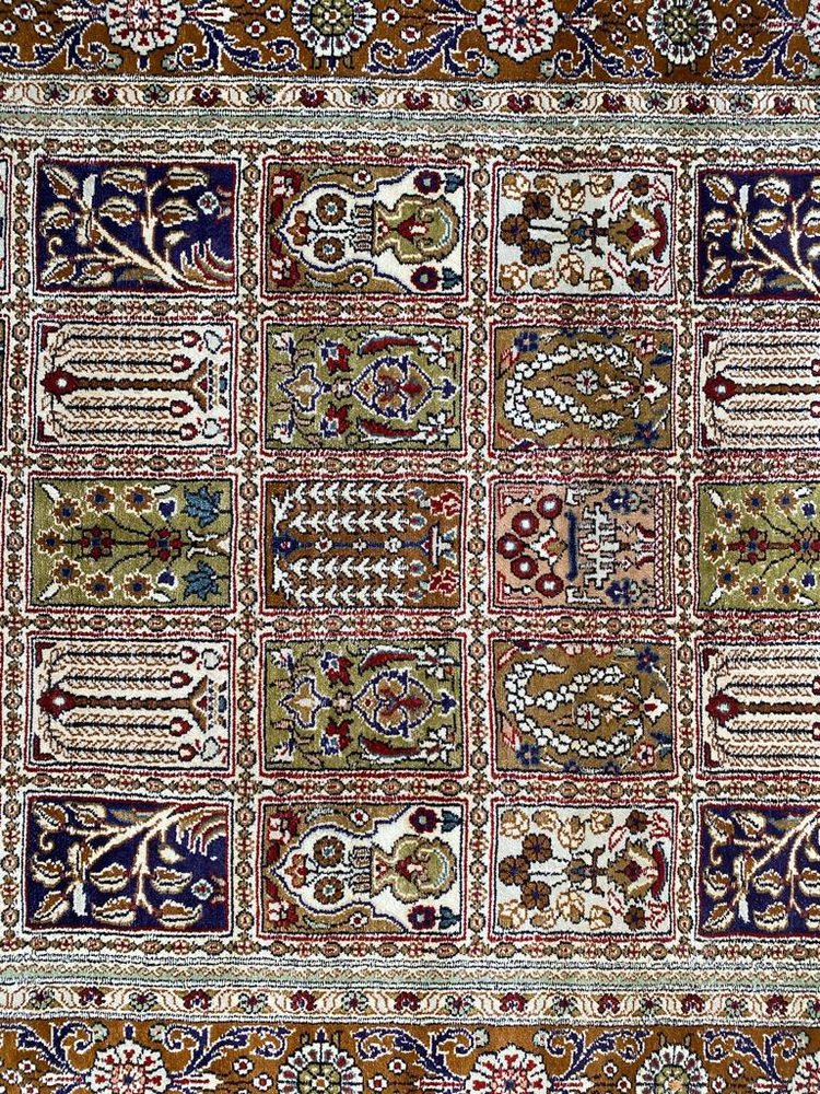 Vintage Fine Silk Hereke Style Rug