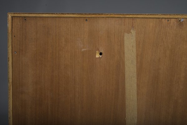 Vintage Floating Wall Sideboard in Walnut, 1960s-ZZH-1811116