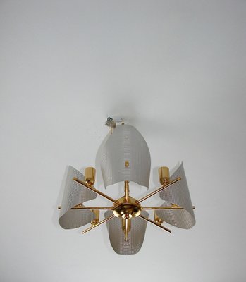 Vintage Flower Chandelier, 1970s-XHP-1397096