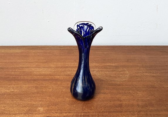 Vintage Flower Murano Glass Vase-UAH-1771805