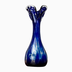 Vintage Flower Murano Glass Vase-UAH-1771805