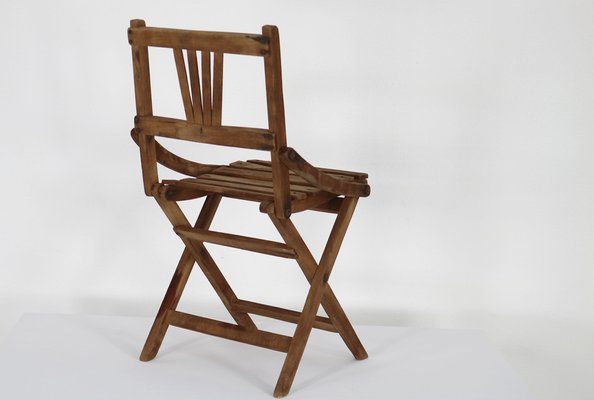 Vintage Foldable Childrens Chair in Teak from Fratelli Reguitdi, 1960s-AA-1781238