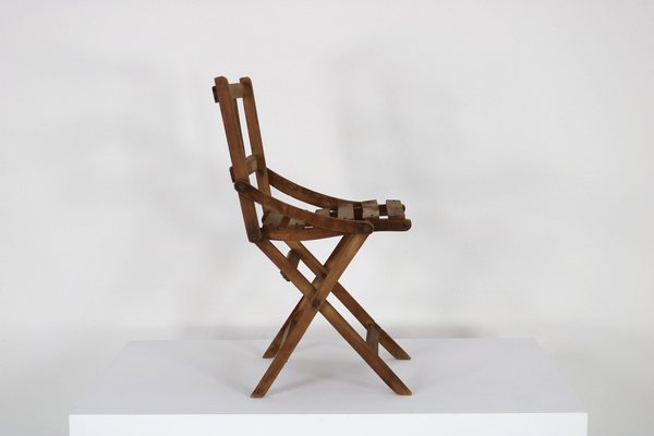 Vintage Foldable Childrens Chair in Teak from Fratelli Reguitdi, 1960s-AA-1781238