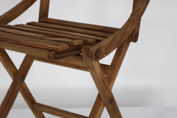 Vintage Foldable Childrens Chair in Teak from Fratelli Reguitdi, 1960s-AA-1781238