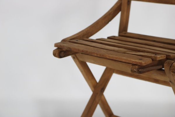 Vintage Foldable Childrens Chair in Teak from Fratelli Reguitdi, 1960s-AA-1781238