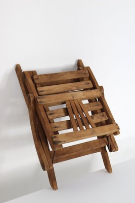 Vintage Foldable Childrens Chair in Teak from Fratelli Reguitdi, 1960s-AA-1781238