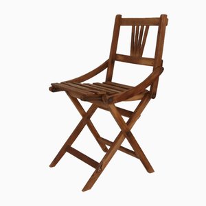 Vintage Foldable Childrens Chair in Teak from Fratelli Reguitdi, 1960s-AA-1781238