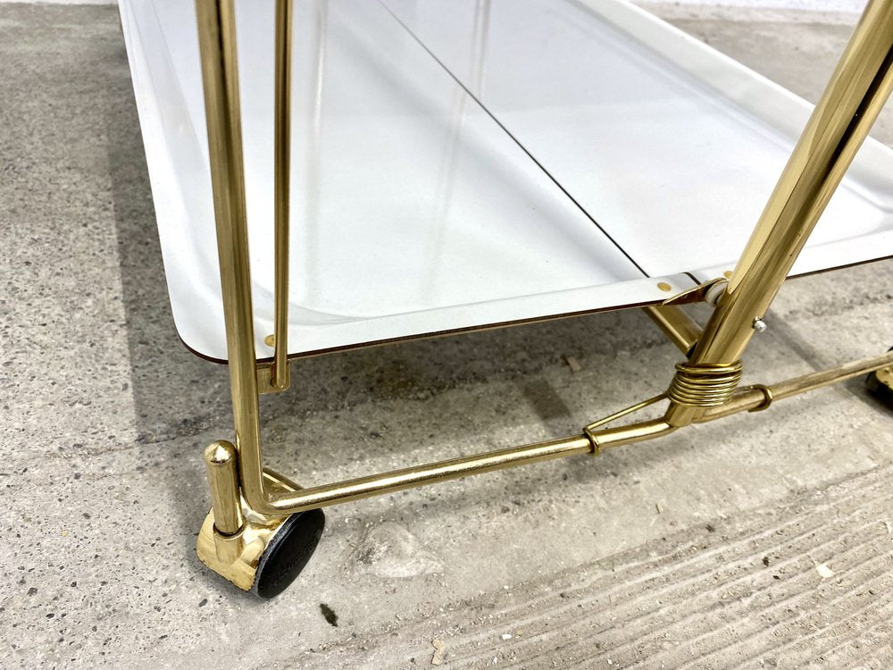 Vintage Foldable Serving Cart, 1980s