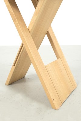 Vintage Foldable Wood Stool-OKG-1707028