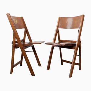 Vintage Folding Chairs from Thonet, 1930s, Set of 2-TLV-1762948