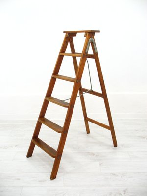 Vintage Folding Ladder, 1920s-WVA-1332889