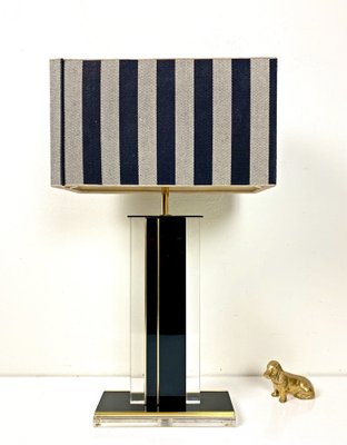 Vintage French Acrylictable Lamp, 1970s-WZZ-1342152