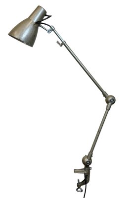 Vintage French Adjustable Table Lamp in Grey, 1960s-CGF-1792246