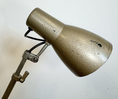 Vintage French Adjustable Table Lamp in Grey, 1960s-CGF-1792246