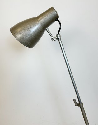 Vintage French Adjustable Table Lamp in Grey, 1960s-CGF-1792246