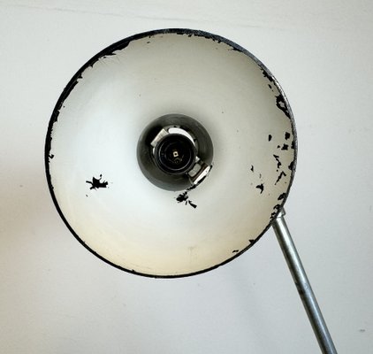 Vintage French Adjustable Table Lamp in Grey, 1960s-CGF-1792246