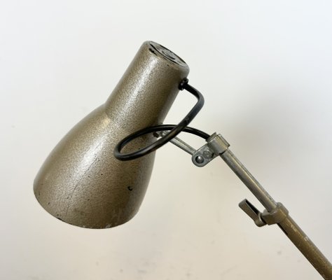 Vintage French Adjustable Table Lamp in Grey, 1960s-CGF-1792246