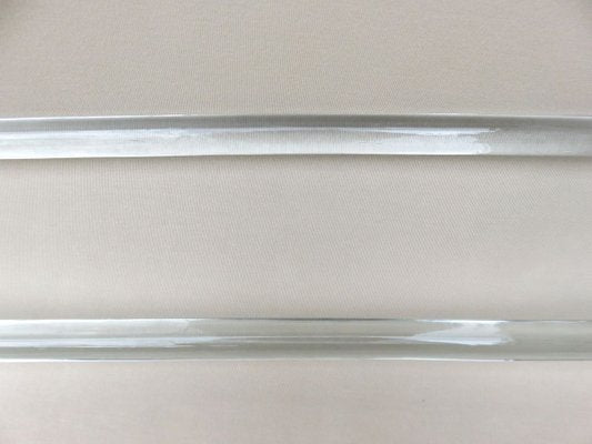 Vintage French Art Deco Glass & Nickel-Plated Towel Racks, Set of 3-EY-883840