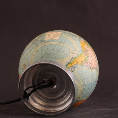 Vintage French Art Deco Illuminated Globe from Perrina-SY-1362335