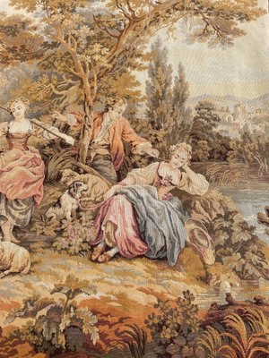 Vintage French Aubusson Jaquar Tapestry-YMM-1149928