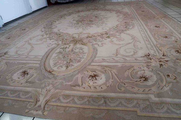 Vintage French Aubusson Rug, 1970s-JZV-1357261