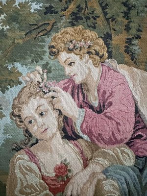 Vintage French Aubusson Style Jaquar Tapestry, 1980s-YMM-1769396