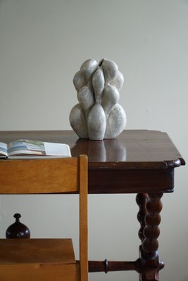 Vintage French Baroque Style Desk in Stained Pine-MXF-1299489