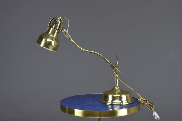 Vintage French Brass Table Lamp-GXL-581970