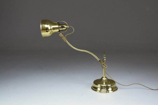 Vintage French Brass Table Lamp-GXL-581970