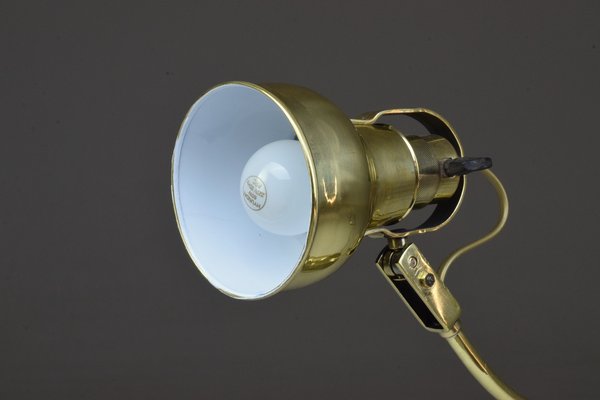 Vintage French Brass Table Lamp-GXL-581970