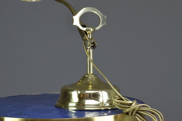 Vintage French Brass Table Lamp-GXL-581970