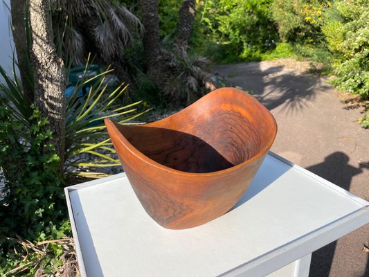 Vintage French Brown Bowl, 1960s-UR-1308498