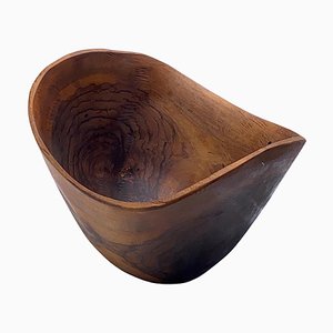 Vintage French Brown Bowl, 1960s-UR-1308498