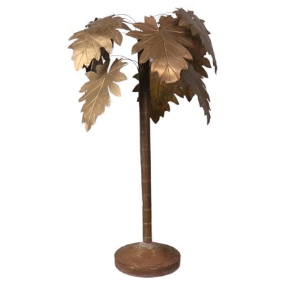 Vintage French Coastal Copper Palm Tree from Maison Jansen, 1970s-DT-2026310