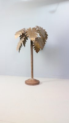 Vintage French Coastal Copper Palm Tree from Maison Jansen, 1970s-DT-2026310