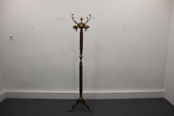 Vintage French Coat Rack, 1920s-JWH-842598